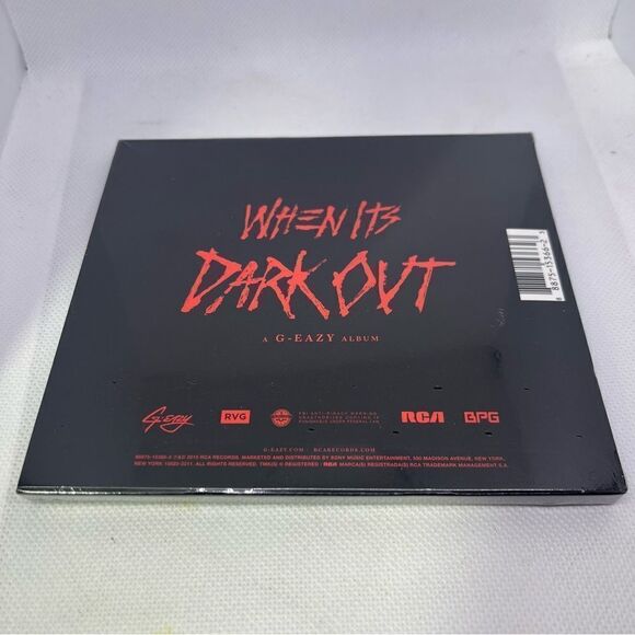 G-Eazy - When It's Dark‎ Out (CD) Brand New Digipak Factory Sealed Rap - Picture 2 of 2